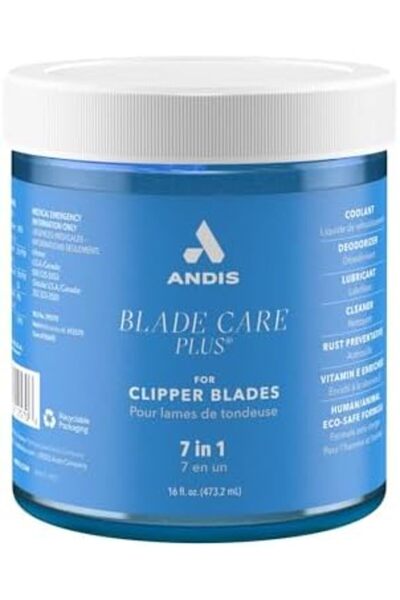 Andis Blade Care Plus 7-in-1 for Cleaning and Sanitizing Clipper Blades, 488ml