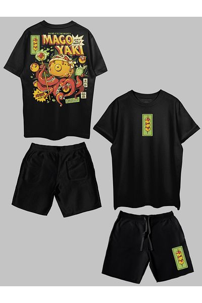THREADCURRY Magoyaki Printed Co-ord Set for Men & Women