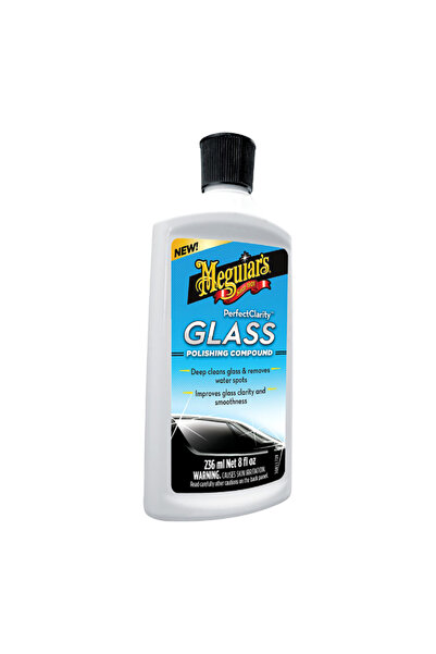 Meguiars مركب تلميع الزجاج للتنظيف العميق بنقاء مثالي 236 مل