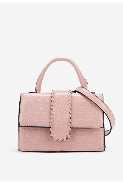 B T Shoes Ružové ramenní kabelka Essira