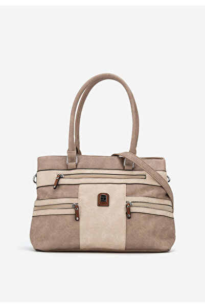 B T Shoes Khaki rukojeť kabelky Moyra