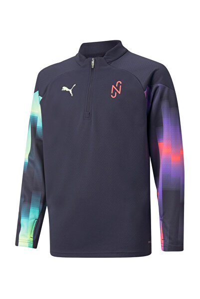 Puma High Neck Sweatshirt - Navy Blue