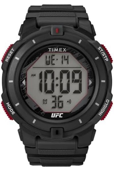 Timex ساعة تايمكس يو اف سي رامبل ألرم كوارتز رجالية - TW5M59600