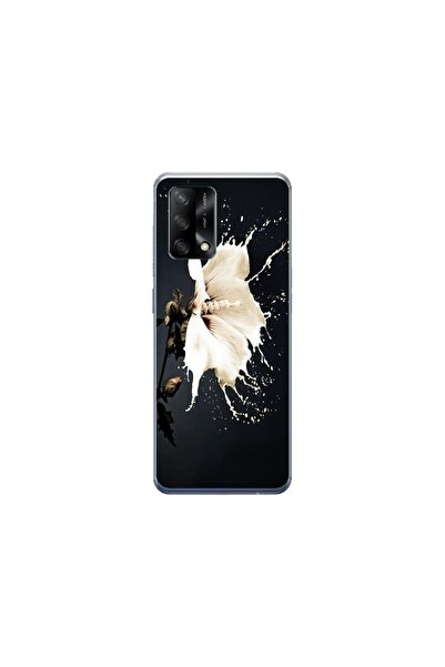 Atlas Husa personalizata si Folie de Silicon OPPO A74, Jasmine, multicolor, S...