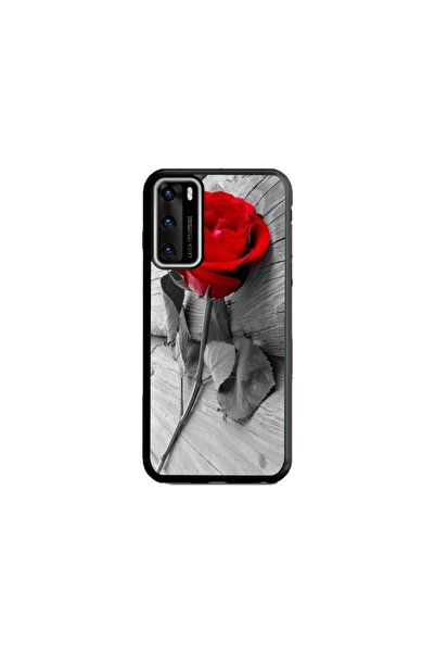Atlas Husa personalizata si Folie de Silicon Huawei P40 Pro, Rose, multicolor...