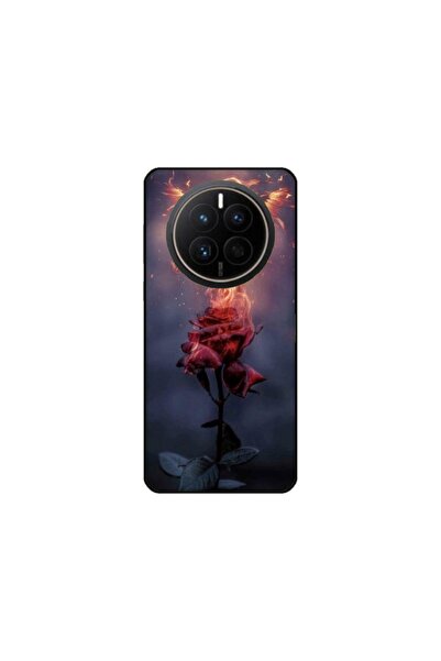 Atlas Husa personalizata Huawei Mate 50 Pro, Fire Rose, multicolor, S1D1M0158