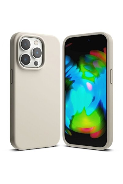 Macomi Carcasă de protecție pentru iPhone 14 Pro Max, TPU, bej