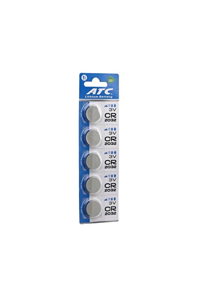 Atc Lithium Battery CR-2032 Para Pil Lityum 3V 5Lİ Kart