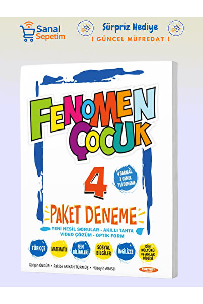 Fenomen Yayıncılık Fenomen Çocuk 4. Sınıf Paket Deneme (Güncel Müfredat)