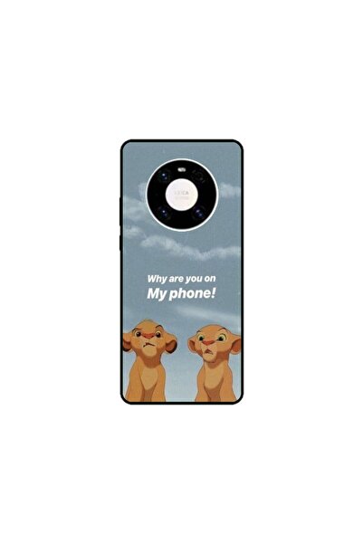 Atlas Προσαρμοσμένη θήκη Huawei Mate 40, Γιατί είσαι στο τηλέφωνό μου, πολύχρ...