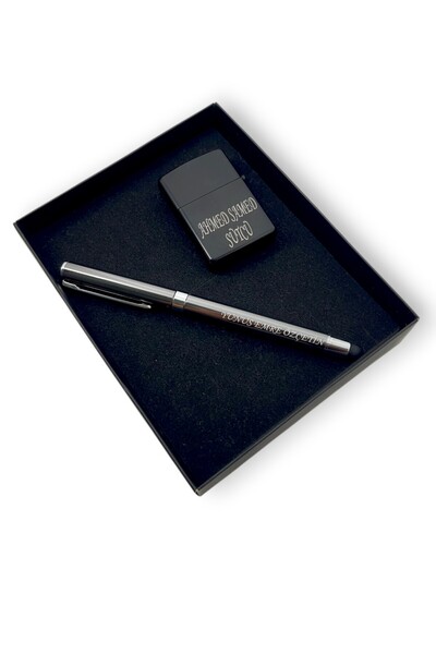 SürLaz 2 Parça Doğum Günü Özel Gün Seti İsme Özel Touch Pen Kalem Ve İsme Öze...