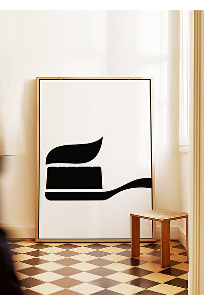 ARTHOUSECOLLECTIVE Poster medical - 24 - Poster minimalist cu periuță de dinț...