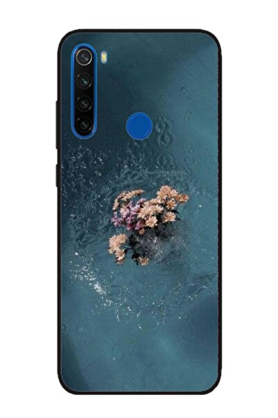 Atlas Husa personalizata si Folie de Silicon Xiaomi Redmi Note 8T, Flowers #15, multicolor, S1D1M0215
