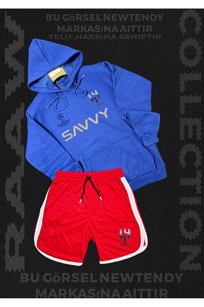 Minikelya Unisex Sports Set Inspired by Al Hilal |   Sports Set for Both Sexes Inspired by the Crescent – Limited Edition