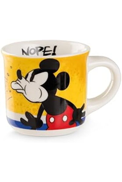 EGAN Mini Mug MICKEY I AM & MINNIE I AM – 80ml Espresso Cup | Collectible Mug | New Bone China | M