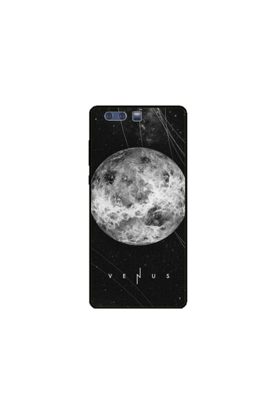 Atlas Husa personalizata si Folie de Silicon Huawei P10, Moon, multicolor, S1...
