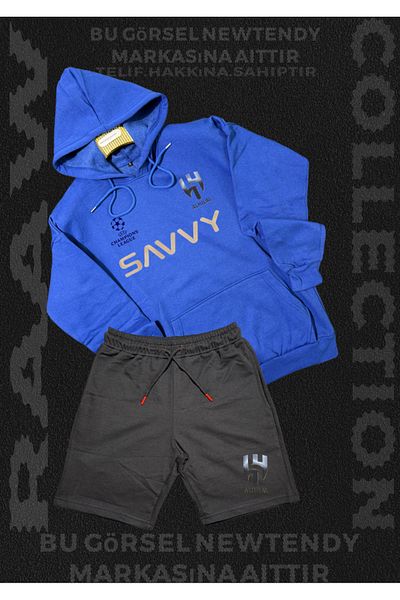 Minikelya Unisex Sports Set Inspired by Al Hilal |   Sports Set for Both Sexes Inspired by the Crescent – Limited Edition