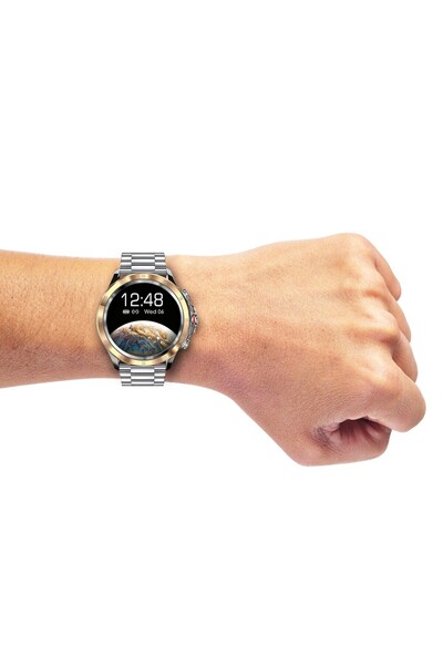 BEYOND Watch Seria Earth 2, Argint-Auriu, Oțel Inoxidabil