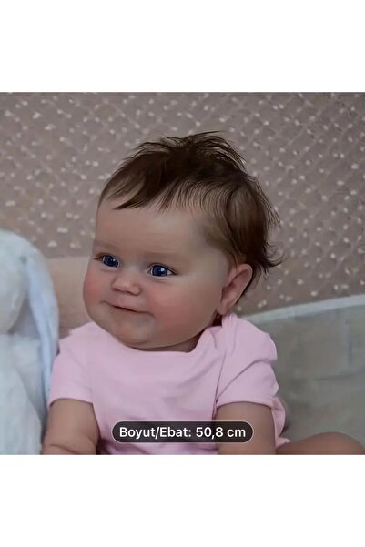 Kayra 50 Cm Silikon Bebek Oyuncak Vinil Bebek