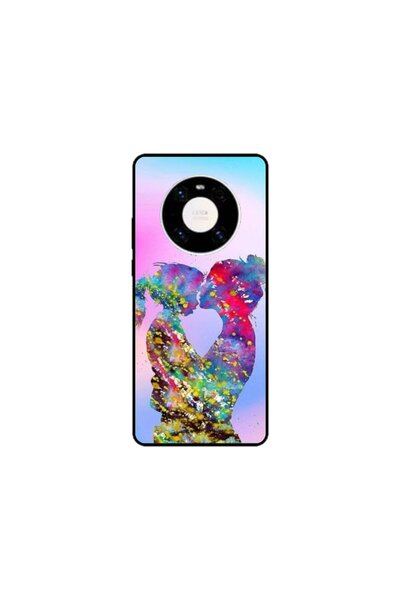 Atlas Εξατομικευμένη θήκη και μεμβράνη σιλικόνης Huawei Mate 40 Pro, Colorful...