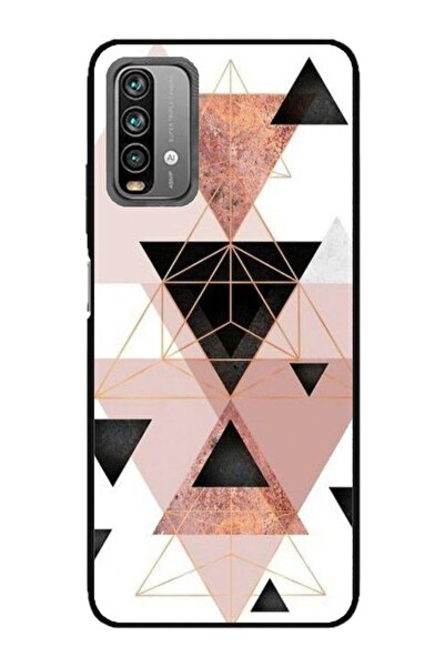 Atlas Husa personalizata si Folie de Silicon Xiaomi Redmi Note 9s, Abstract #...