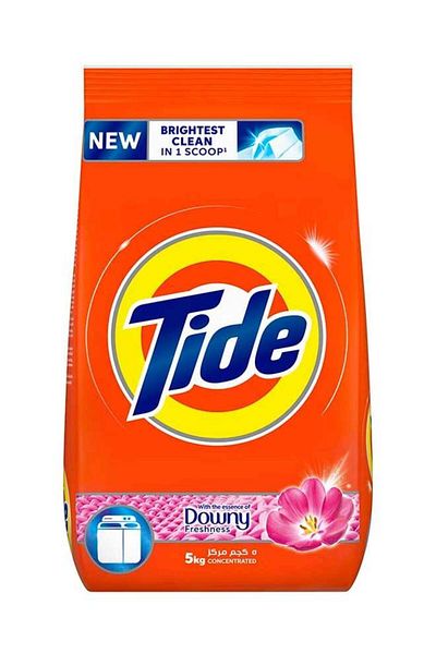 Tide Powder Detergent With The Essence Of Downy Freshness White 5kg