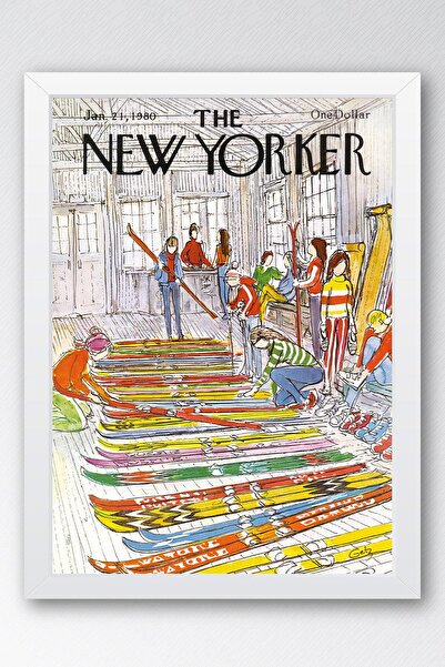 Saturn Tabloul înrămat The New Yorker 21 ianuarie 1980 - Tabloul de întreține...