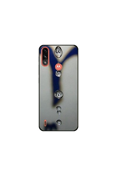 Atlas Husa personalizata si Folie de Silicon Motorola Moto E7i Power, Droplet...