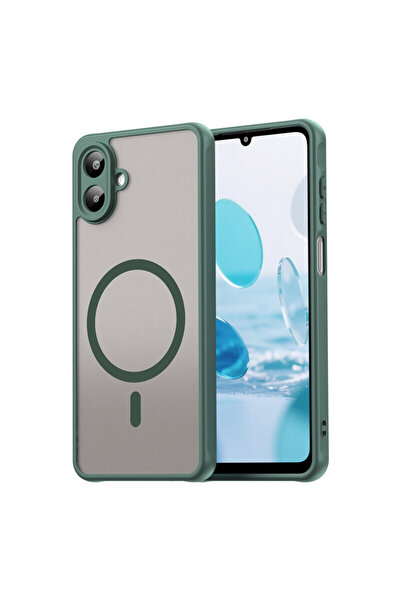 Techsuit Husa MagSafe pentru Samsung Galaxy A07 4G HaloFrost II, verde