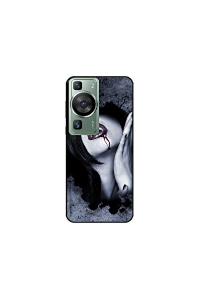 Atlas Husa personalizata si Folie de Silicon Huawei P60 Pro, Vampire, multico...