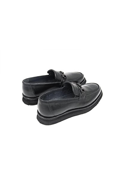 LUCIANO BELLINI E4204 Мъжки мокасини - Черни