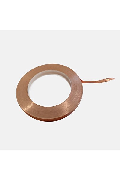 Vitray Market 1/4 Bakır Folyo - Genişlik 6,35 mm - Uzunluk 33 mt