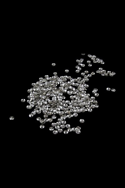 Serhat Aksesuar ve El İşçilik 6 ملم من النحاس الفضي المنحني ذو الفتحات المزدو...