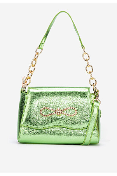 B T Shoes Zelené ramenná kabelka Zaiya V2