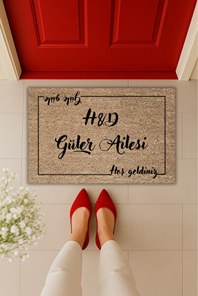 Dormot Yüksek Kaliteli Modern Dijital Baskı-Kişiye Özel İsim Baş Harfli Tasar...