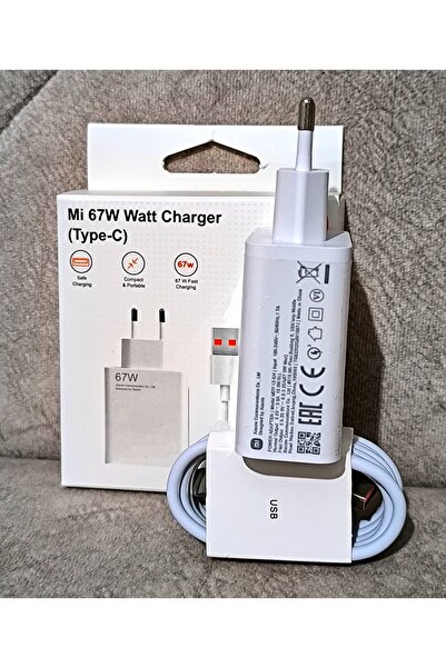 Kotenart Xiaomi 67W-120 Watt Turbo Şarj Cihazı Redmi Samsung Uyumlu 67Watt-120W Turbo Fast Hızlı Şarj Aleti