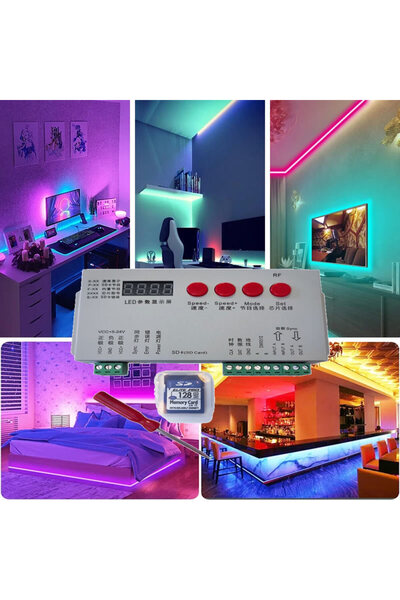 KARAKÖY LED SHOP T-1000S, K1000S ARGB PİXEL LED KONTROL CİHAZI