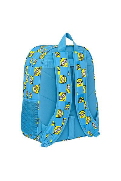 Minions School Bag Minionstatic Blue 33 x 42 x 14 cm