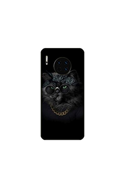 Atlas Προσαρμοσμένη θήκη Huawei Mate 30, Black Cat #4, πολύχρωμη, S1D1M0097