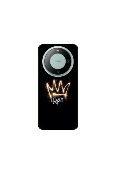 Atlas Husa personalizata si Folie de Silicon Huawei Mate 60, Queen, multicolo...