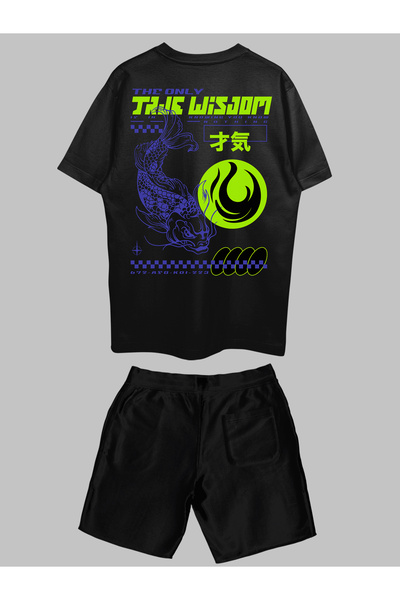 THREADCURRY Knowledge is Power Printed Co-ord Set for Men & Women