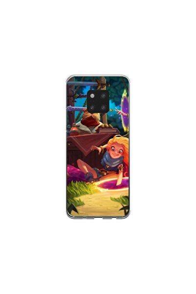Atlas Husa personalizata Huawei Mate 20 Pro, Tangled, multicolor, S1D1M0150