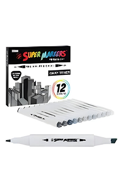 Super MARKER -WB3394/ZS261, 12 PIECES