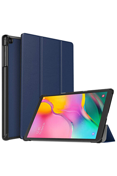 dalip Husă de protecție pentru Samsung Galaxy Tab A 10.1 2019 T510/T515, FoldPro, Albastru închis
