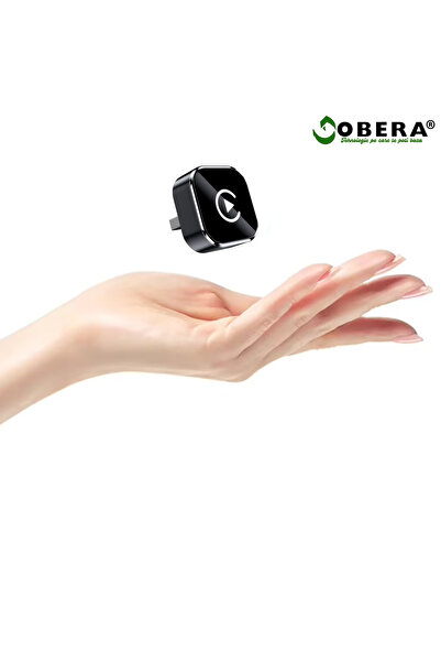 goBERA Adaptor Auto Wireless 2-în-1 CarPlay & Android Auto, Plug & Play, WiFi 5GHz