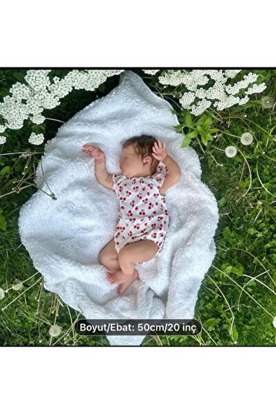 Kayra 50 Cm Silikon Reborn Bebek Oyuncak Vinil