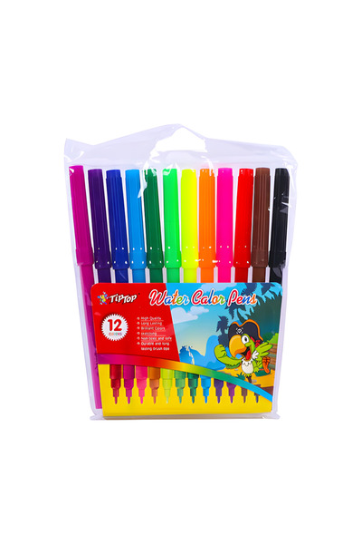 Tiptop Water Color Palettes Wet Paints Sketching Kit Box (48 Vibrant Pieces)