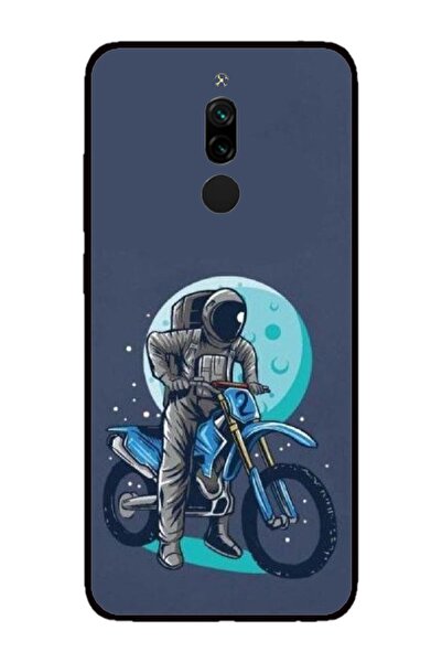 Atlas Husa personalizata Xiaomi Redmi Note 8 Pro, Biker Astronaout, multicolo...
