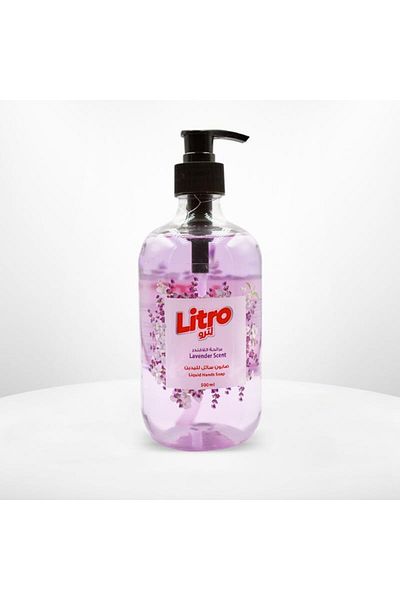 litro Litro Liquid Hand Wash - 500ml - Refreshing Lavender Scent - Gentle Formula