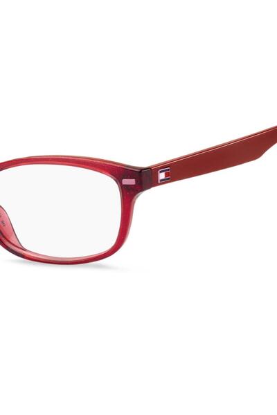 Tommy Hilfiger TH1929 DXL Women's Eyeglass Frames, Plastic, Red, 50 mm